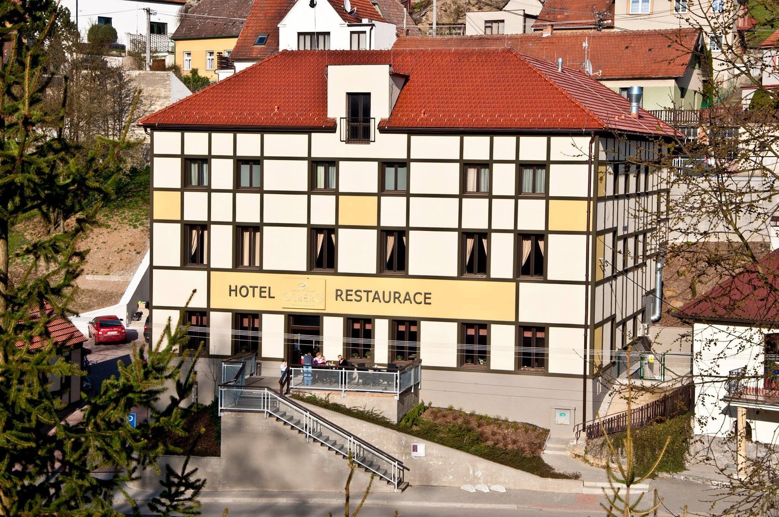 Hotel Olberg – NESOUHLASÍ SE ZAŘAZENÍM – hotel, Olomučany