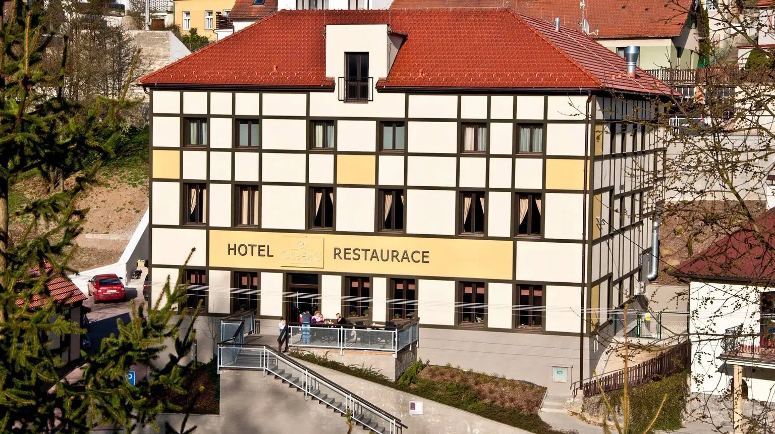 Hotel Olberg – NESOUHLASÍ SE ZAŘAZENÍM – hotel, Olomučany