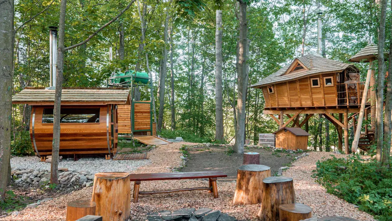 Treehouse Sněžník – netradiční ubytování, Dolní Morava