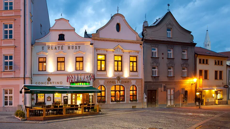 Hotel Concertino Zlatá Husa – hotel, Jindřichův Hradec