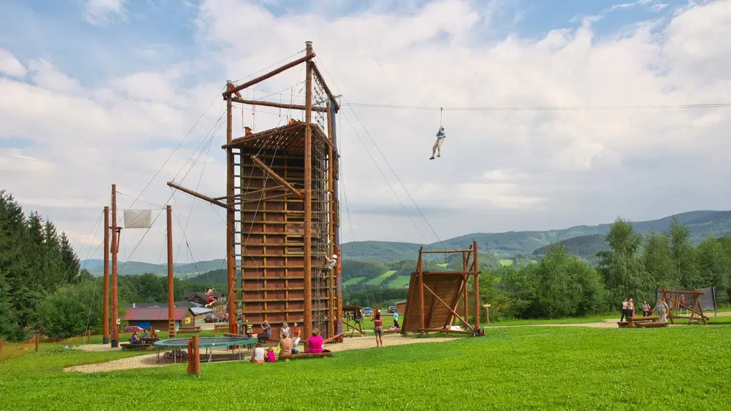 Adrenalin park Jeseníky – sportoviště, Česká Ves