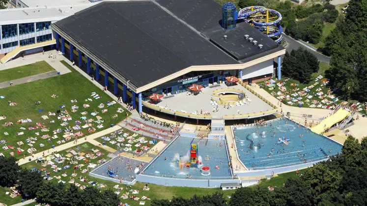 Aquadrom Most – koupání, Most