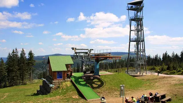Hnědý vrch - rozhledna – rozhledny, Pec pod Sněžkou