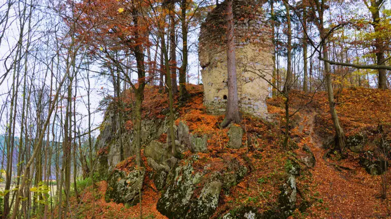 Zřicenina hradu Holštejn – hrady, zámky, zříceniny, Holštejn