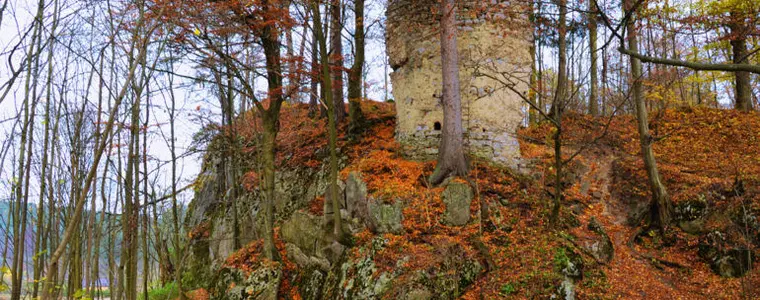 Zřicenina hradu Holštejn – hrady, zámky, zříceniny, Holštejn