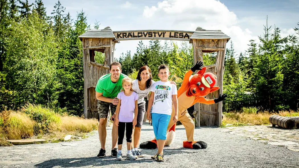 Království lesa – zážitkové areály, Lipno nad Vltavou