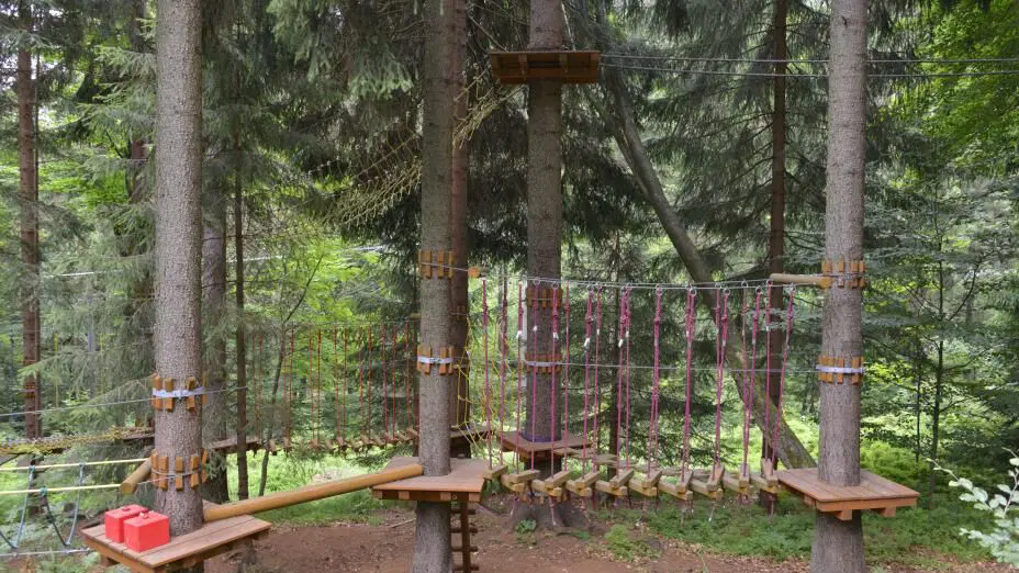 Lanové centrum Říčky – zážitkové areály, Říčky v Orlických horách