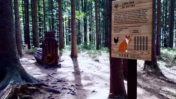 Liščí stezka – naučné stezky, Harrachov