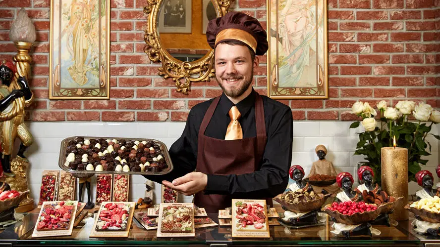 Málkova čokoládovna – restaurace, kavárny, cukrárny, Rožnov pod Radhoštěm