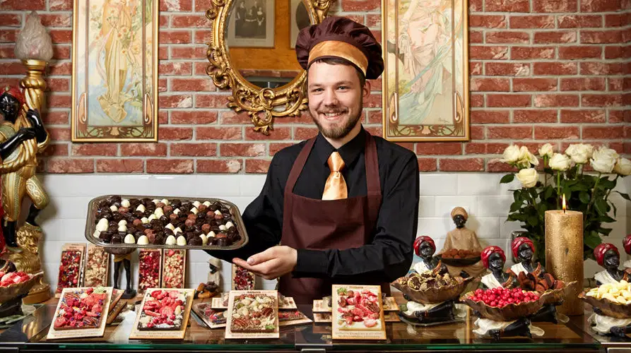 Málkova čokoládovna – restaurace, kavárny, cukrárny, Rožnov pod Radhoštěm
