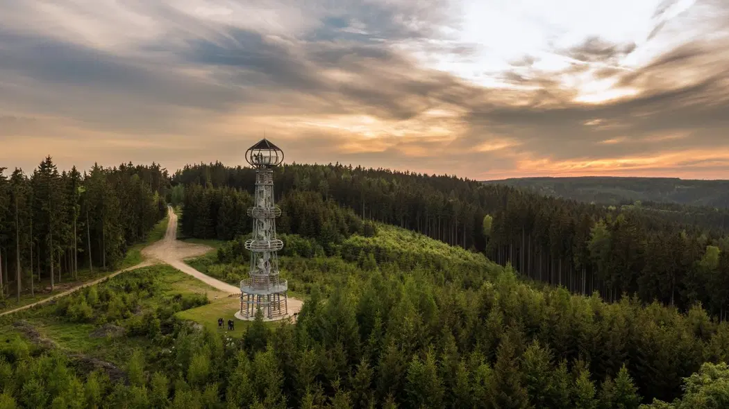 Naučná stezka na rozhlednu Cibulka – naučné stezky, Oloví