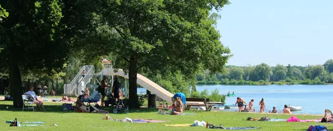 Jezero Poděbrady – příroda, Poděbrady