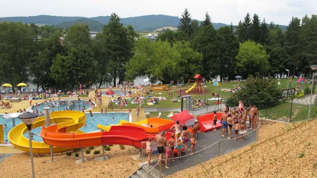 Koupaliště Pozlovice – koupání, Pozlovice