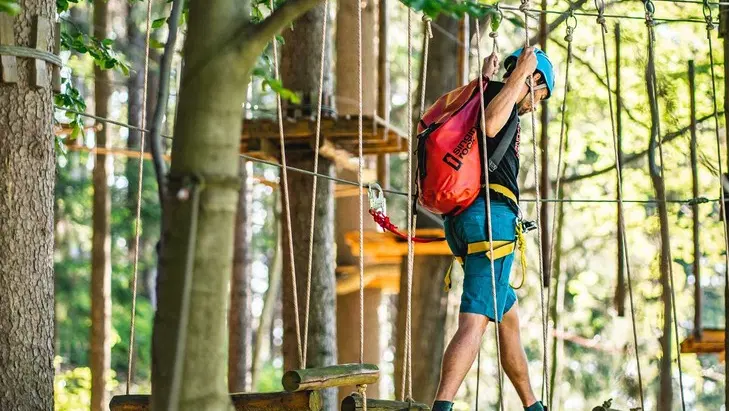 Lanový park a bikepark v Rokytnici nad Jizerou – zážitkové areály, Rokytnice nad Jizerou