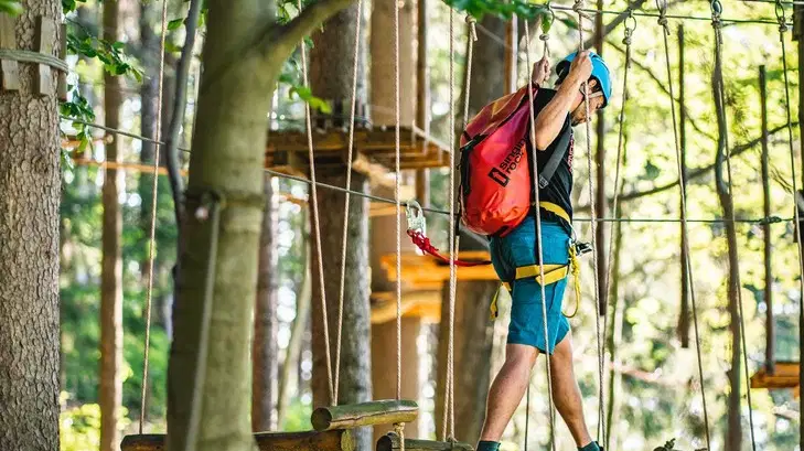 Lanový park a bikepark v Rokytnici nad Jizerou – zážitkové areály, Rokytnice nad Jizerou