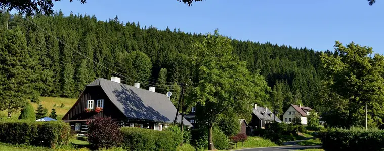 Na kole z Karlovy Studánky na Červenohorské sedlo – cyklotrasy, Karlova Studánka
