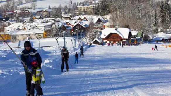 Ski areál Modrá hvězda - Bahýnka – lyžařské areály, Rokytnice nad Jizerou