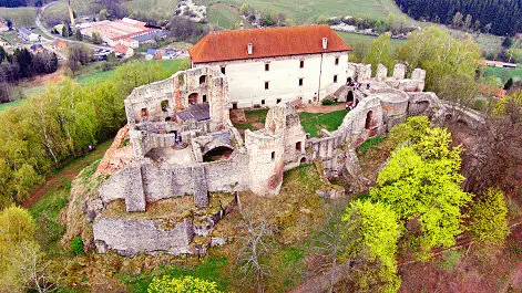 Hrad Pecka – hrady, zámky, zříceniny, Pecka