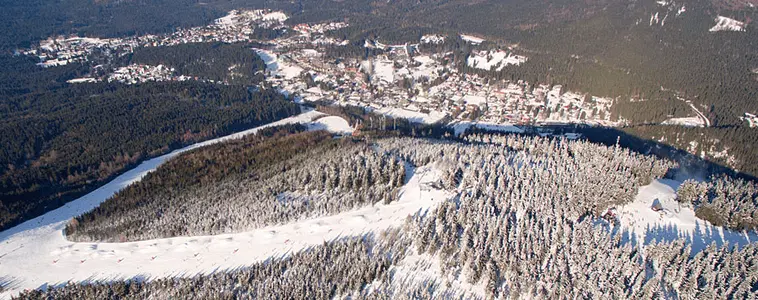 Sportovní areál Harrachov – lyžařské areály, Harrachov