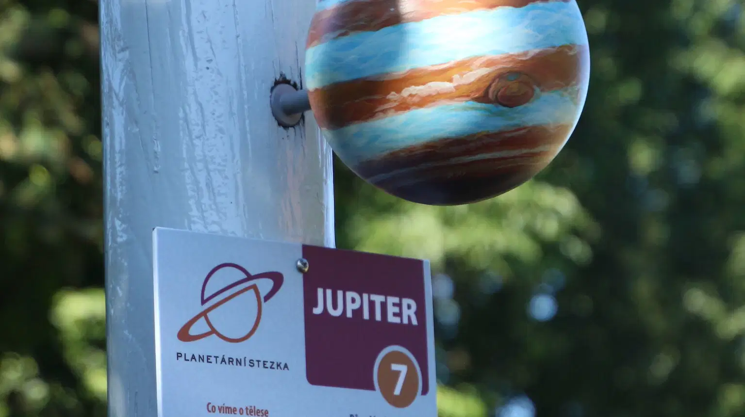 Planetární stezka Proseč – naučné stezky, Proseč
