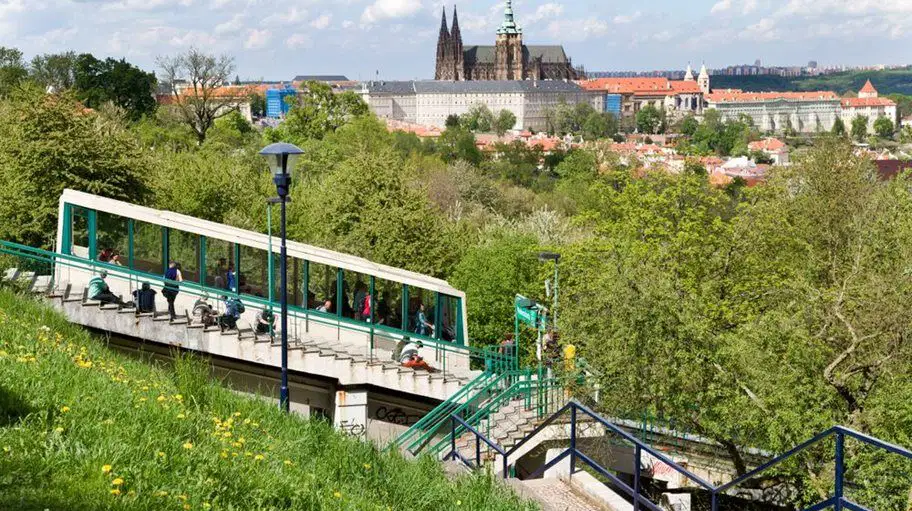 Lanovka na Petřín – zážitkové areály, Praha