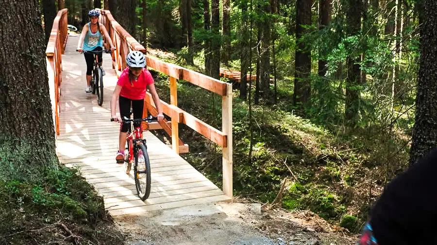 Floutrejl Lipno – cyklotrasy, Lipno nad Vltavou