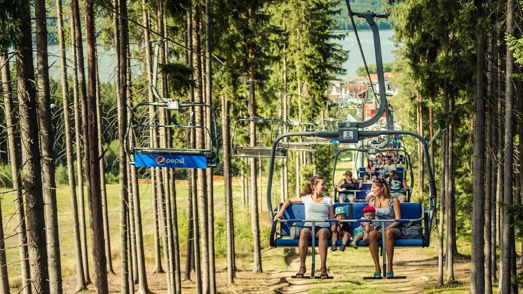 Lanová dráha Lipno – jiné, Lipno nad Vltavou