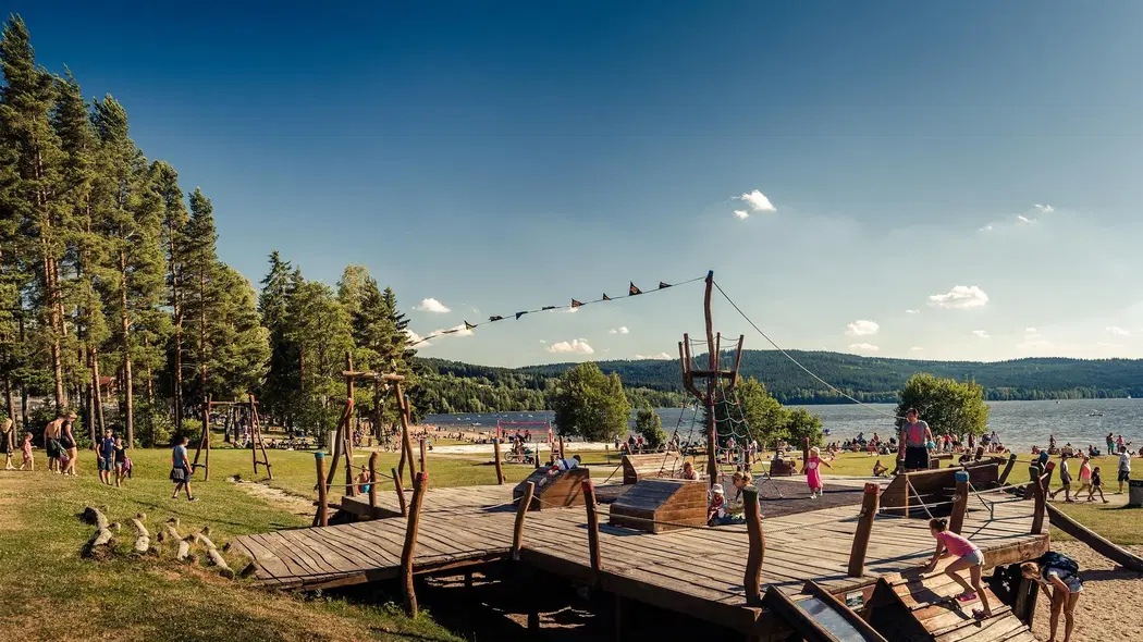 Lipenská pláž – příroda, Lipno nad Vltavou