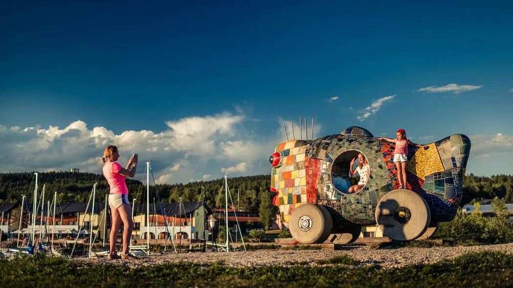 Obrryba na Lipně – příroda, Lipno nad Vltavou
