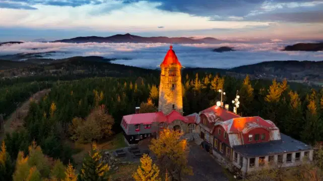 Rozhledna Černá Studnice – rozhledny, Smržovka