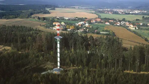 Rozhledna Podvrší Veselice – rozhledny, Sloup