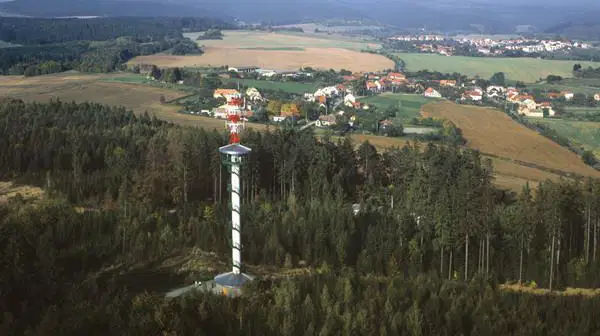 Rozhledna Podvrší Veselice – rozhledny, Sloup