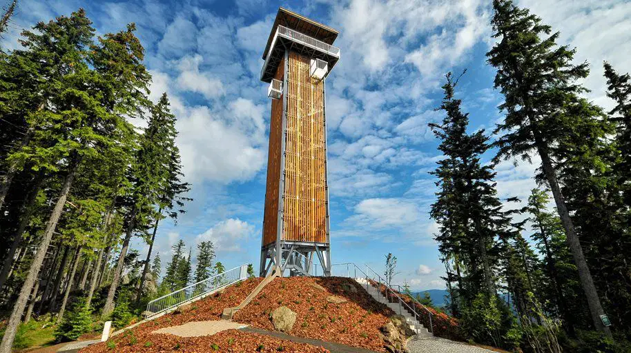 Rozhledna šumavský špičák – rozhledny, Železná Ruda