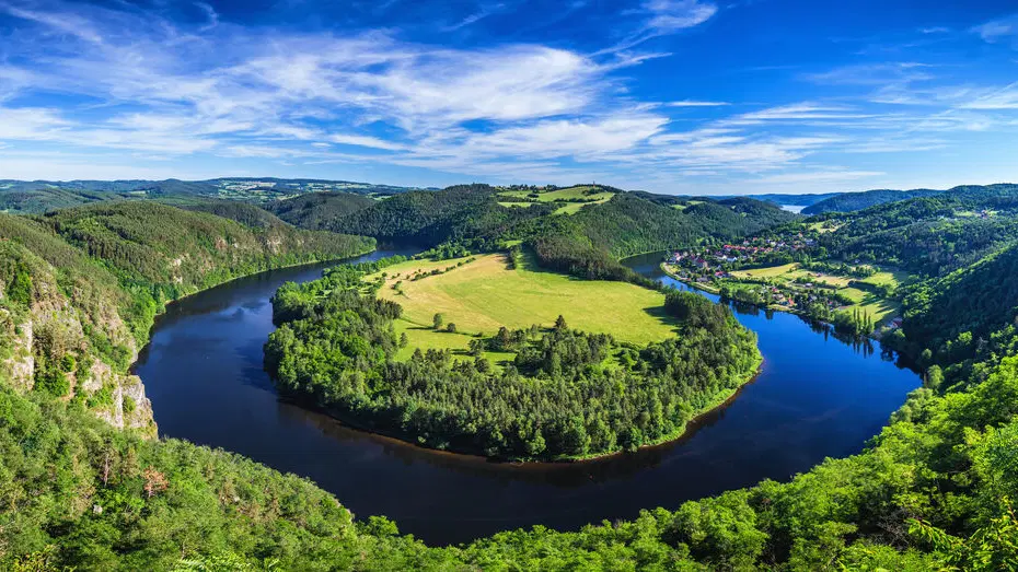 Vyhlídka Solenická podkova – příroda, Solenice