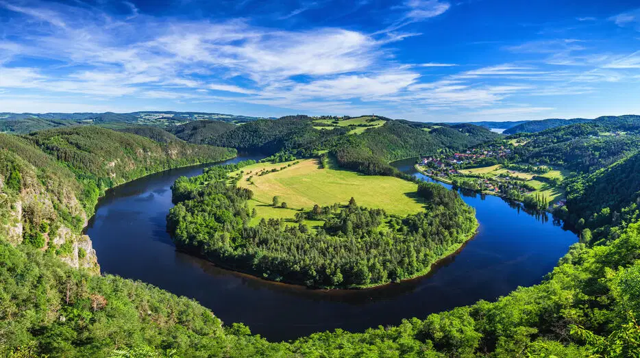 Vyhlídka Solenická podkova – příroda, Solenice
