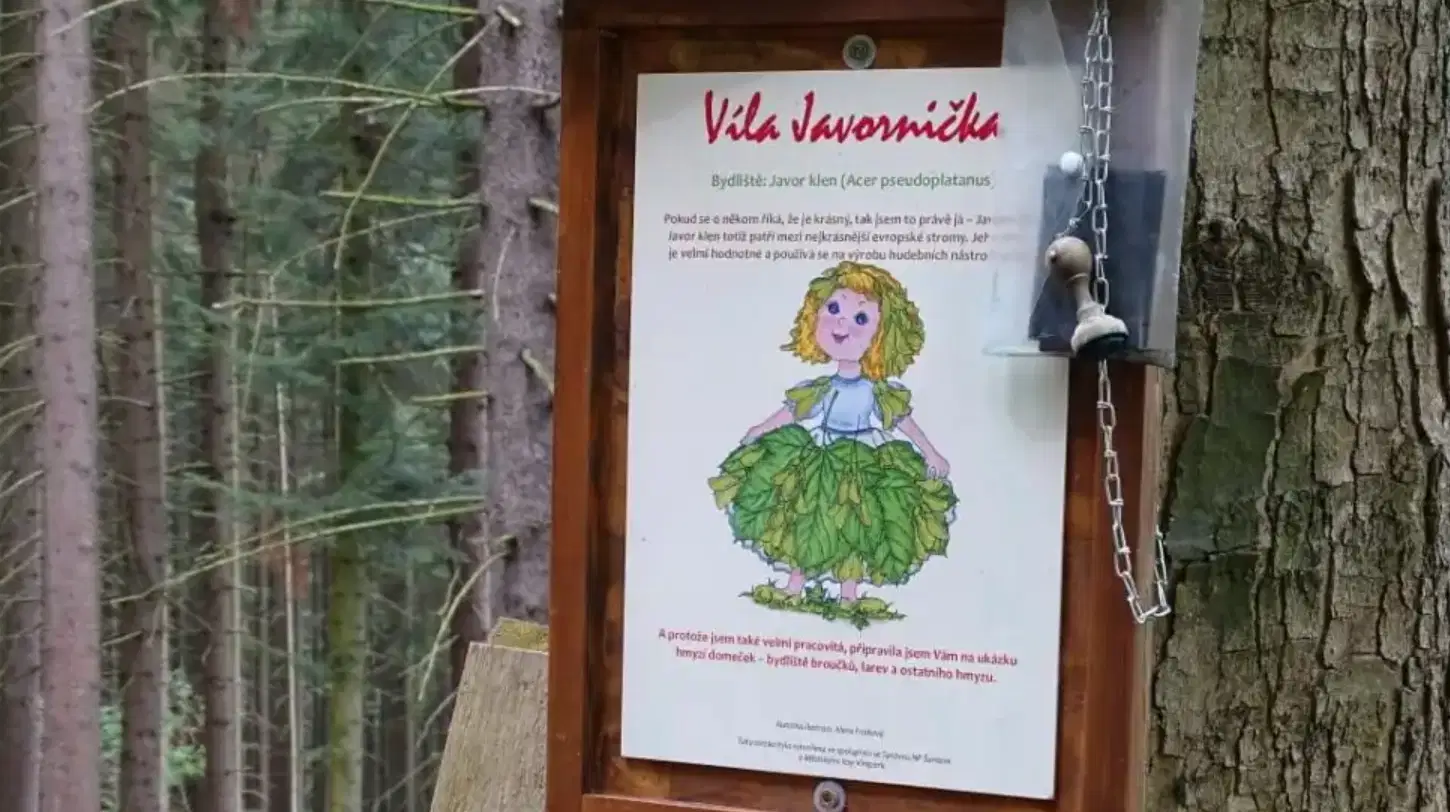 Stezka lesních skřítků Vimperk – naučné stezky, Vimperk