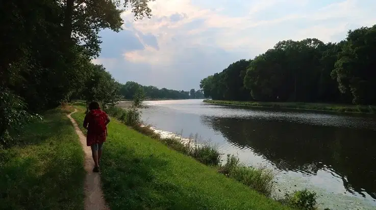 Poutní cesta Blaník - Říp – naučné stezky, Louňovice pod Blaníkem