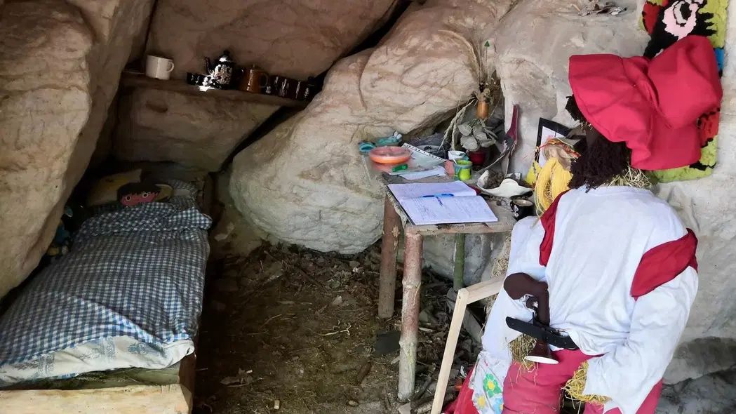 Rumcajsova jeskyně pod hradem Brada – příroda, Brada-Rybníček