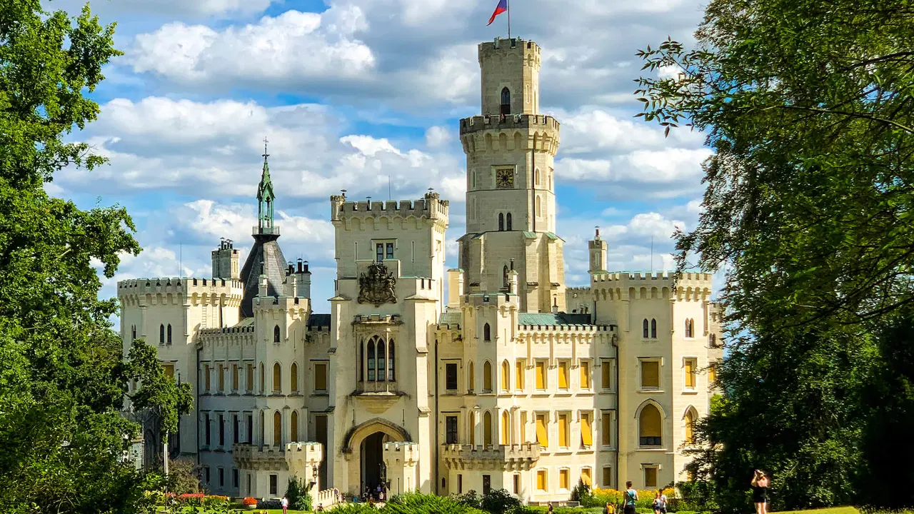Zámek Hluboká nad Vltavou – hrady, zámky, zříceniny, Hluboká nad Vltavou