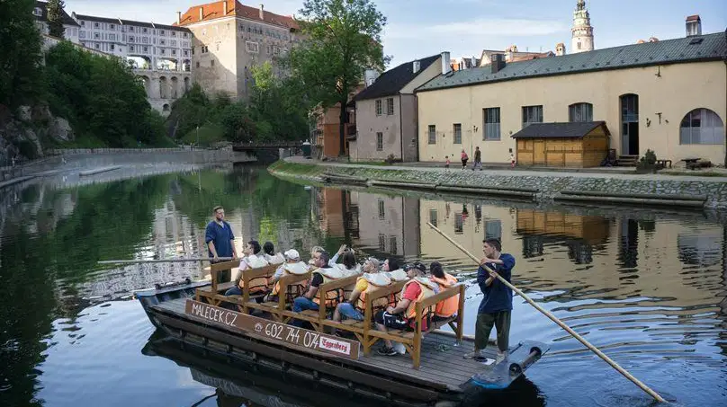 Voroplavba Český Krumlov – plavby lodí, Český Krumlov