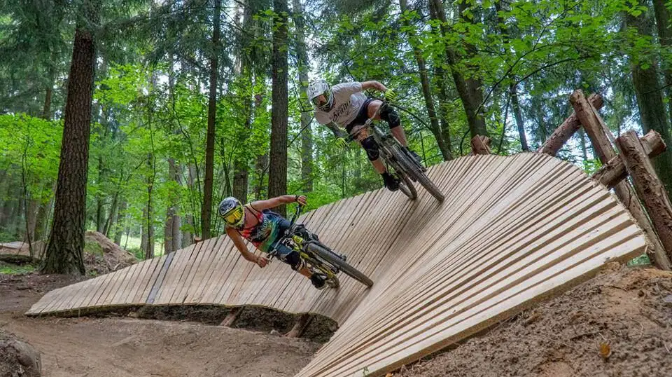 Bikepark Hradiště u Nové Bystřice – cyklotrasy, Nová Bystřice