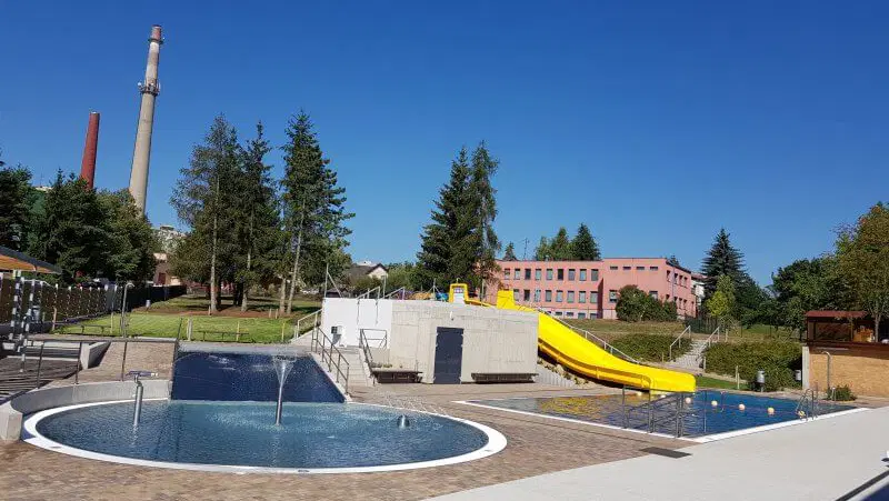 Bazén Nová Paka – koupání, Nová Paka