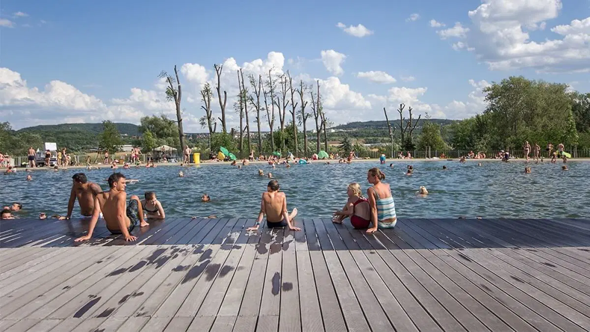 Biotop Radotín – koupání, Praha
