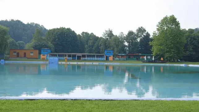 Koupaliště U Hrocha – koupání, Horní Bukovina