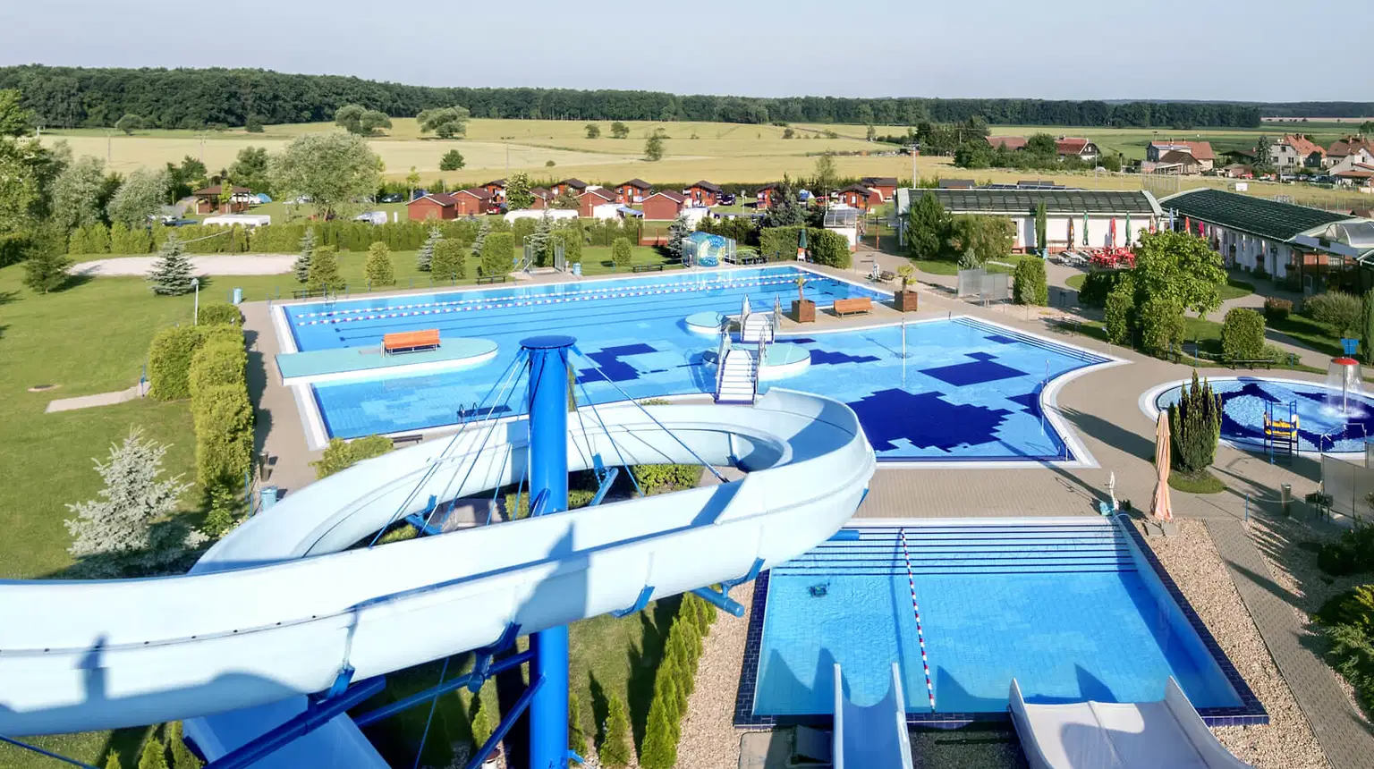 Koupaliště Lodín – koupání, Lodín
