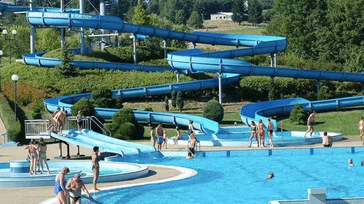 Aquapark Klášterec nad Ohří – koupání, Klášterec nad Ohří