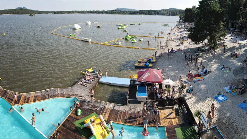 Aquapark Staré Splavy – koupání, Doksy