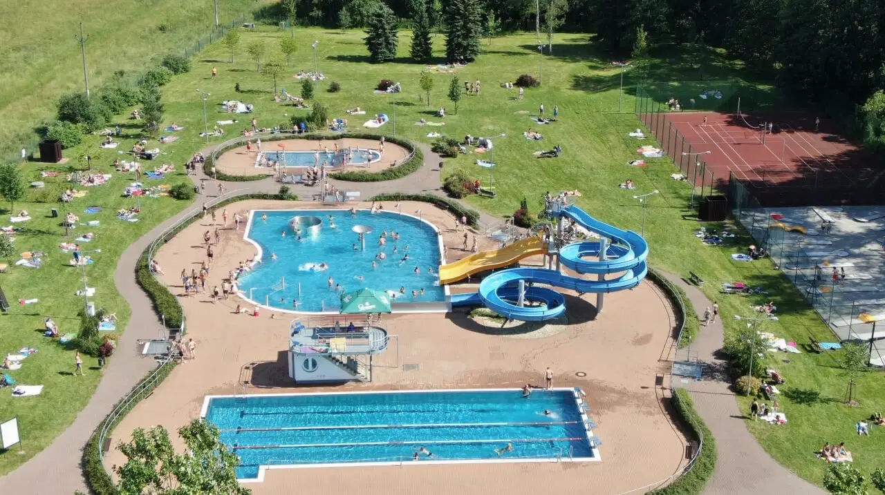 AQA land Meziměstí – koupání, Meziměstí