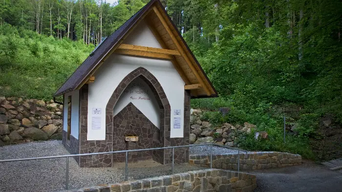 Pramen Viola – příroda, Luhačovice