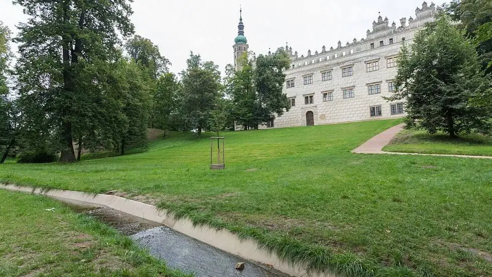 Zámecké zahrady v Litomyšli – příroda, Litomyšl
